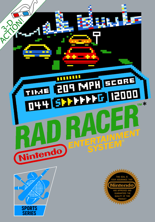 Rad Racer cover