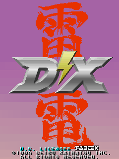 Raiden DX gameplay