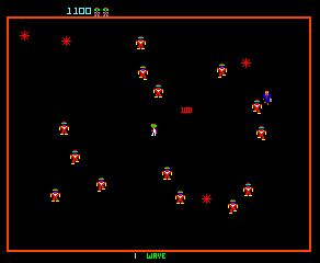 Robotron: 2084 gameplay