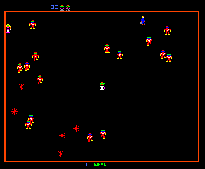 Robotron: 2084 gameplay