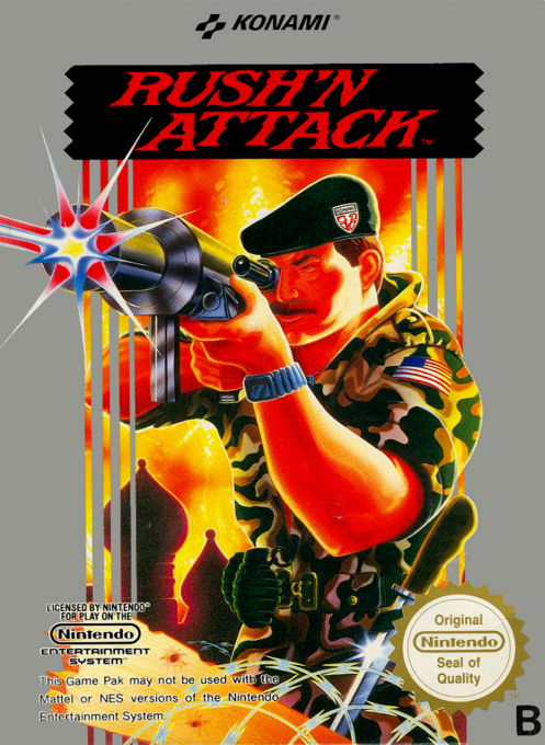 Rush'n Attack gameplay