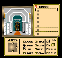 Shadowgate gameplay