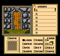 Shadowgate gameplay