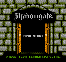 Shadowgate gameplay