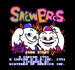 Snow Brothers gameplay