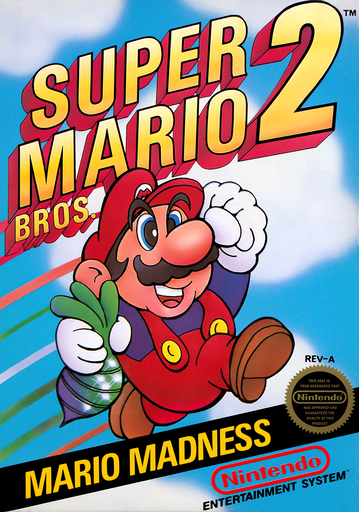 Super Mario Bros. 2 cover