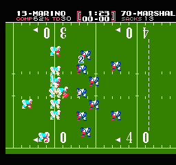 Tecmo Bowl gameplay