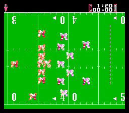 Tecmo Bowl gameplay
