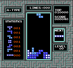 Tetris gameplay