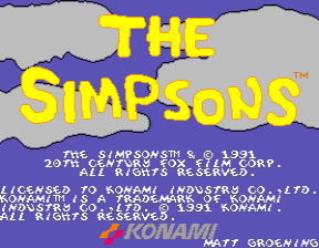 The Simpsons gameplay