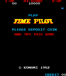 Time Pilot gameplay