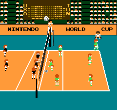 Volleyball gameplay
