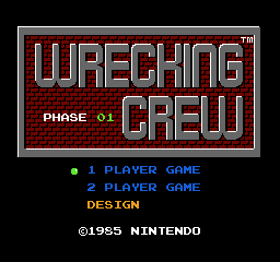 Wrecking Crew gameplay