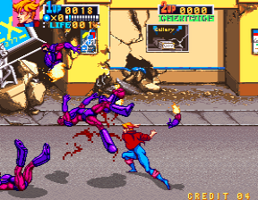 X-Men gameplay