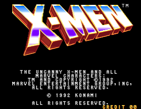 X-Men gameplay