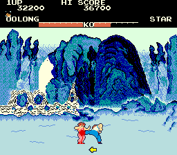 Yie Ar Kung-Fu gameplay