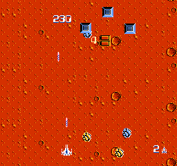 Zanac gameplay