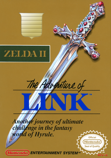 Zelda II: The Adventure of Link cover